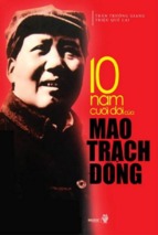  10 năm cuối đời của mao trạch đông