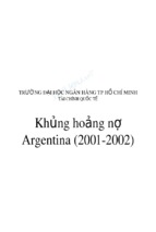 Khủng hoảng nợ argentina 2001 2002