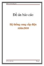 đồ án môn học hệ thống cung cấp điện alitis2010