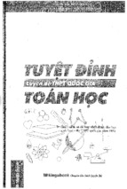 Tuyệt đỉnh luyện thi ptth quốc gia 2015   2016 môn toán học