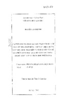 Luận án tiến sĩ cải tiến phương pháp dạy học toán với yêu cầu tích cực hóa hoạt động học tập theo hướng giúp học sinh phát triển và giải quyết