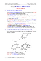 Chương 7 phân tích & thiết kế hệ sàn phương pháp dải