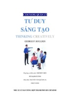 Tu duy sang tao