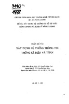 đề tài xây dựng hệ thống thông tin thống kê điện và than