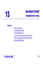 Chuong 13.giai doan cai dat