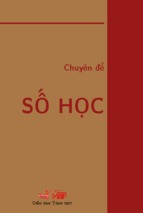 Chuyên đề số học