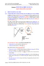 Chương 6 phân tích & thiết kế hệ sàn phân tích đường chảy dẻo