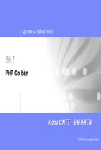 Webcourse   php co ban