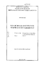 Luận án tiến sĩ dân chủ hóa quản lý nhà nước về kinh tế ở việt nam hiện nay