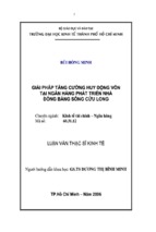 Giải pháp tăng cường huy động vốn tại ngân hàng phát triển nhà đồng bằng sông cửu long.encrypted