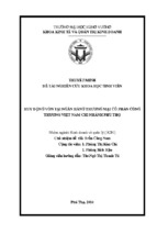 đề tài nghiên cứu khoa học cấp bộ xây dựng và bảo hộ tên gọi xuất xứ hàng hóa của việt nam trong quá trình hội nhập kinh tế quốc tế