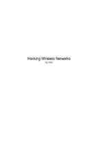 Hacking wireless networksby data