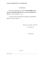 Luận văn; phát triển nghiệp vụ bảo hiểm trách nhiệm nghề nghiệp kiến trúc sư và kỹ sư tư vấn tại bảo việt hà nội