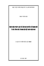 Thực hiện pháp luật về đấu giá quyền sử dụng đất ở các tỉnh bắc trung bộ việt nam hiện nay