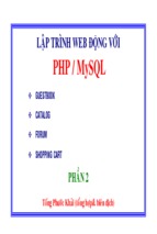 Hướng dẫn lập trình php   phần 2