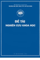 đề tài nghiên cứu khoa học đề tài phát triển cà phê bền vững tại việt nam