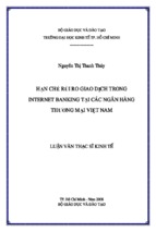 Hạn chế rủi ro giao dịch trong internet banking tại các ngân hàng thương mại việt nam.encrypted