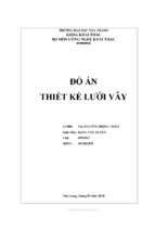 Thiết kế lưới vây