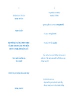 Tóm tắt luận văn thạc sĩ giáo dục học biện pháp quản lý hoạt động tự học của học sinh thpt huyện tư nghĩa tỉnh quảng ngãi