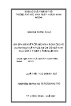 Giải pháp hỗ trợ tài chính đối với các doanh nghiệp nhỏ và vừa ở việt nam giai đoạn từ nay đến năm 2010