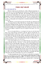 đề tài nghiên cứu khoa học một số phương pháp hướng dẫn học sinh thực hành thí nghiệm môn hóa học thcs