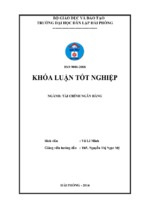 Thực trạng và giải pháp nâng cao hiệu quả huy động vốn tại ngân hàng tmcp kiên long chi nhánh hải phòng  