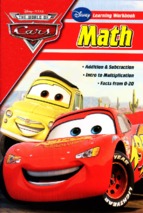The world of cars math learning workbook grade