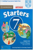Tests starters 7 book