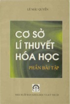 Coso lythuyet hoahoc baitap