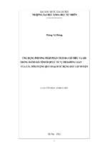 ứng dụng phương pháp phân tích đa chỉ tiêu và gis trong đánh giá tính h ợp lý về vị trí không gian của các đối tượng quy hoạch sử dụng đất cấp huyện