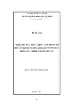 Nghiên cứu phát hiện và định lượng một số đột biến của hội chứng động kinh, giật cơ với sợi cơ không đều   merrf ở người việt nam