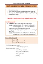 [NEW] Bí kíp giải hệ phương trình chỉ trong 10 phút - đỗ duy thành