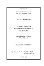 Luận án tư tưởng cải cách của fukuzawa yukichi (1835 1901) và giá trị của nó