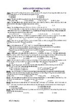 Luyện 10 đề đạt 8 điểm môn hóa thầy lê đăng khương