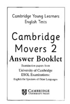 mover 2 answer key