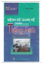 Mệnh đề quan hệ trong tiếng anh thục vy