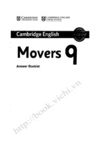 Tests movers 9 answer