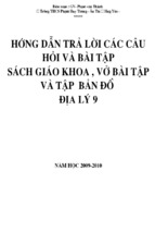 Huong dan tra loi cau hoi sgk vbt tbd dia ly 9