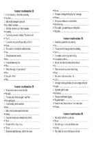 Bai tap bien doi cau  co dap an