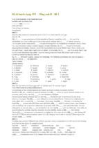 đề thi tuyển dụng fpt – tiếng anh b