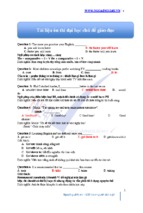 Tài liệu ôn thi đại học môn tiếng anh chủ đề giáo dục