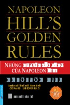 Những nguyên tắc vàng của napoleon hill