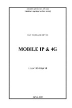 Mobile ip & 4g