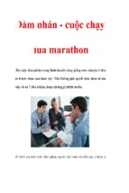 đàm phán   cuộc chạy đua marathon