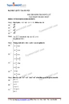 đề thi mẫu đánh giá năng lực của đại học quốc gia-   phần thi tư duy định lượng (môn toán) có lời giải chi tiết