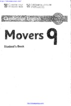 Movers 9 student book