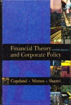 Financial Theory and Corporate Policy (4th Edition) 