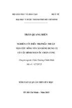 Nghiên cứu điều trị phẫu thuật vẹo cột sống vô căn cứ bằng dụng cụ có cấu hình toàn ốc chân cung