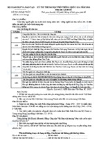 đề thi và đáp án chính thức kì thi thpt qg năm 2016 môn lịch sử