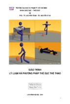 Giáo trình lý luận và phương pháp thể dục thể thao